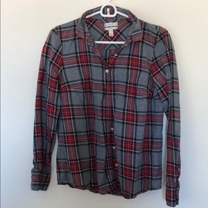 J. Crew Plaid Flannel Shirt